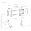 Oplite Monitor Stand R8 Single Juoda retail (OP-R8-SMSB)