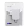 Maitinimo adapteris QOLTEC 51039 65W AC-to-DC 220–240V 20.3V/3.25A Type C balta, 1.7 m kabelis