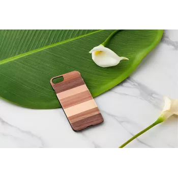 man and wood telefono dėklas, skirtas iPhone 7/8 — sabbia Juoda