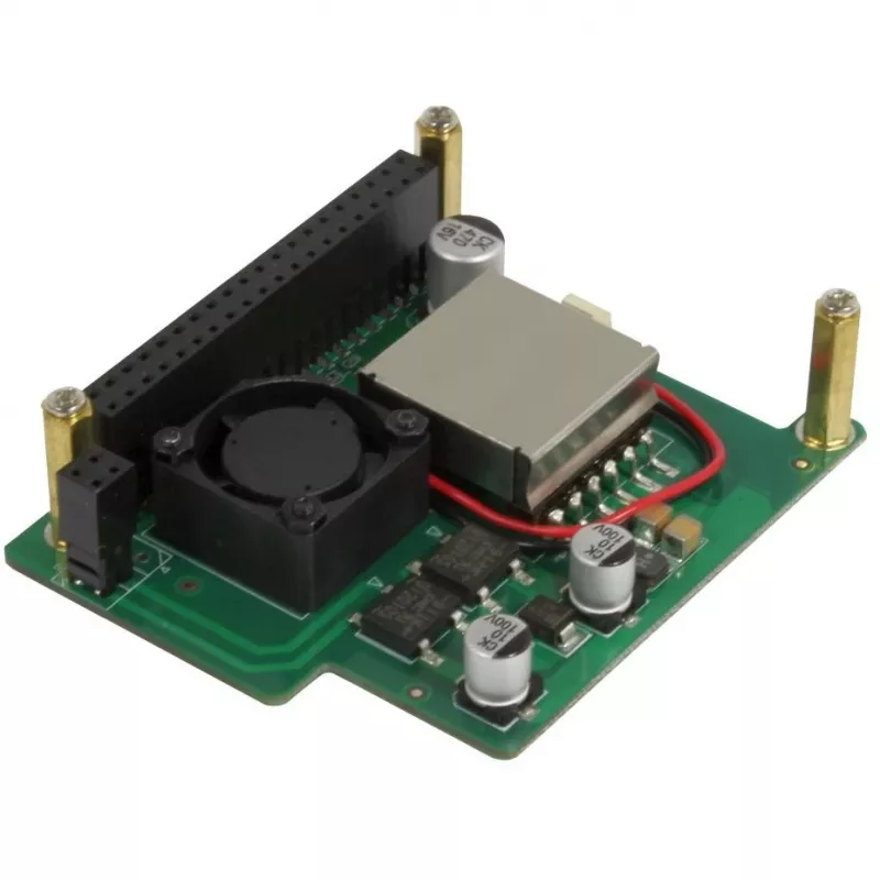 ALLNET Radxa Rock 3A 802.3at PoE Hat — maitinimo per Ethernet priedas