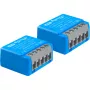 Išmanioji relės modulis Shelly 1 Mini Gen4, 1P 8A, Wi‑Fi/Matter/Zigbee/Bluetooth, 110–240V, kompaktiškas (2 vnt.)