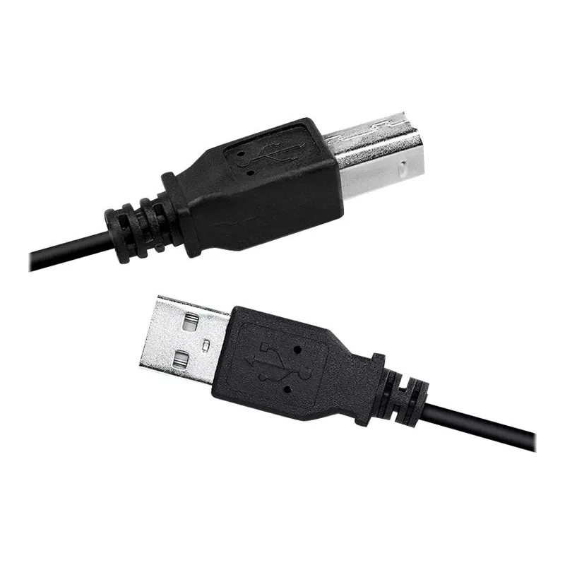 USB kabelis LogiLink CU0007B USB 2.0 2 m USB A USB B Juodas