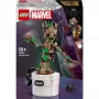 LEGO Marvel Šokantis Grootas – Sukonstruojamas Animuotas Žaislinis Veikėjas „Galaktikos sergėtojai“ – Interaktyvus Rankomis Valdomas Žaidimų Rinkinys Superherojams
