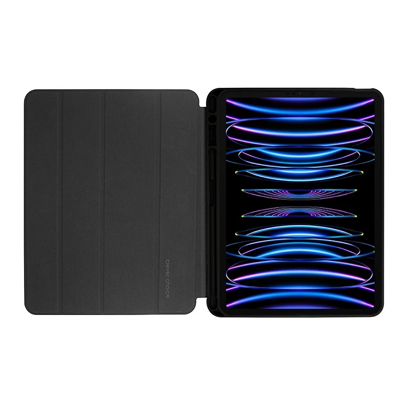Dėklas Crong FLEXFOLIO, skirtas Apple iPad 11 Pro / Air 10,9 colio, juodas