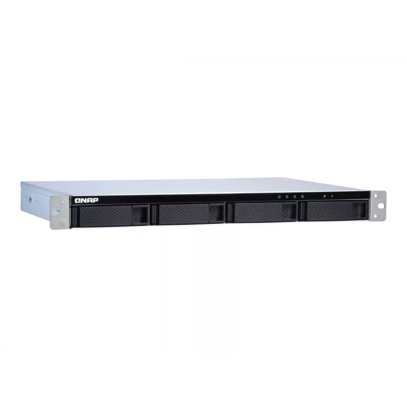 QNAP TL-R400S saugojimo diskų korpusas HDD/SSD korpusas juoda, pilka 2,5/3,5 colio
