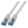 EFB-Elektronik RJ45 komutacinis kabelis Cat.6A S/FTP TPECat.7 neapdorotas kabelis superflex pilkas 3 m Gamintojas: EFB Elektronik (K5525FGR.3)