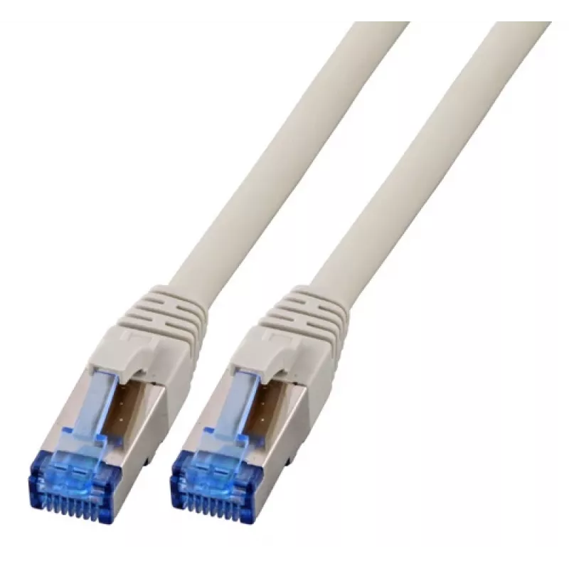 EFB-Elektronik RJ45 komutacinis kabelis Cat.6A S/FTP TPECat.7 neapdorotas kabelis superflex pilkas 3 m Gamintojas: EFB Elektronik (K5525FGR.3)