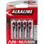 Vienkartinė baterija Ansmann 5015563 Šarminė AA Juoda Pilka