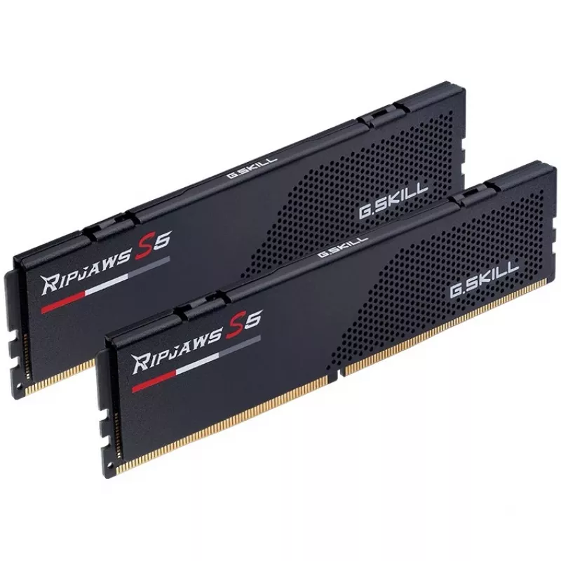 DIMM 96 GB DDR5-6000 (2x 48 GB) Dual-Kit, atmintinė juoda, F5-6000J3036F48GX2-RS5K, Ripjaws S5, INTEL XMP