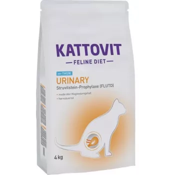 KATTOVIT Urinary Tuna - sausas kačių maistas - 4kg