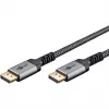 Pro Displayport 1.4 Sleeved - kabelis Wywietlacza - 3m - Juoda