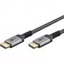 Pro Displayport 1.4 Sleeved - kabelis Wywietlacza - 3m - Juoda