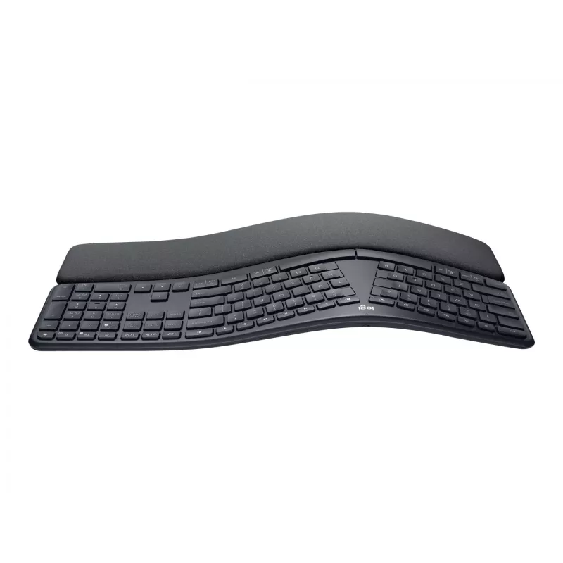 Logitech Ergo K860 for Business klaviatūra RF belaidė + Bluetooth šveicariška grafito (920-010347)