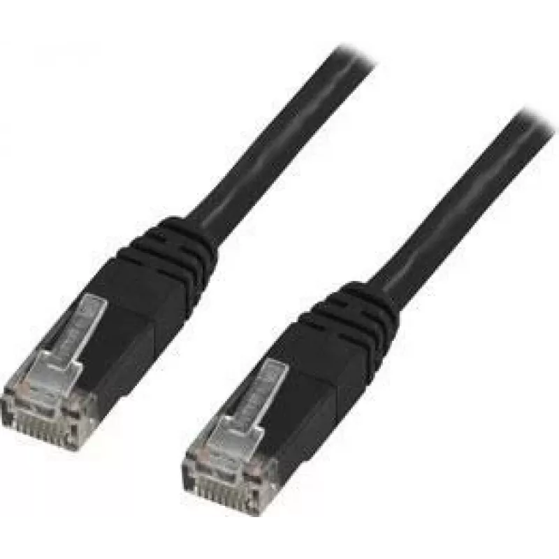 Tinklo kabelis Deltaco UTP Cat6 RJ-45 RJ-45 5 m Juodas