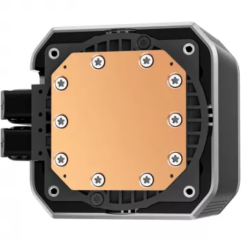 DeepCool MYSTIQUE 360 ARGB procesoriaus aušintuvas „viskas viename“ skystas 12 cm juodas 1 vnt.