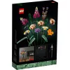 LEGO 10280 Icons gėlių puokštės dirbtinių gėlių rinkinys suaugusiems dekoratyviniai namų aksesuarai dovanų idėja moterims vyrams jai jam žmonai ar vyrui