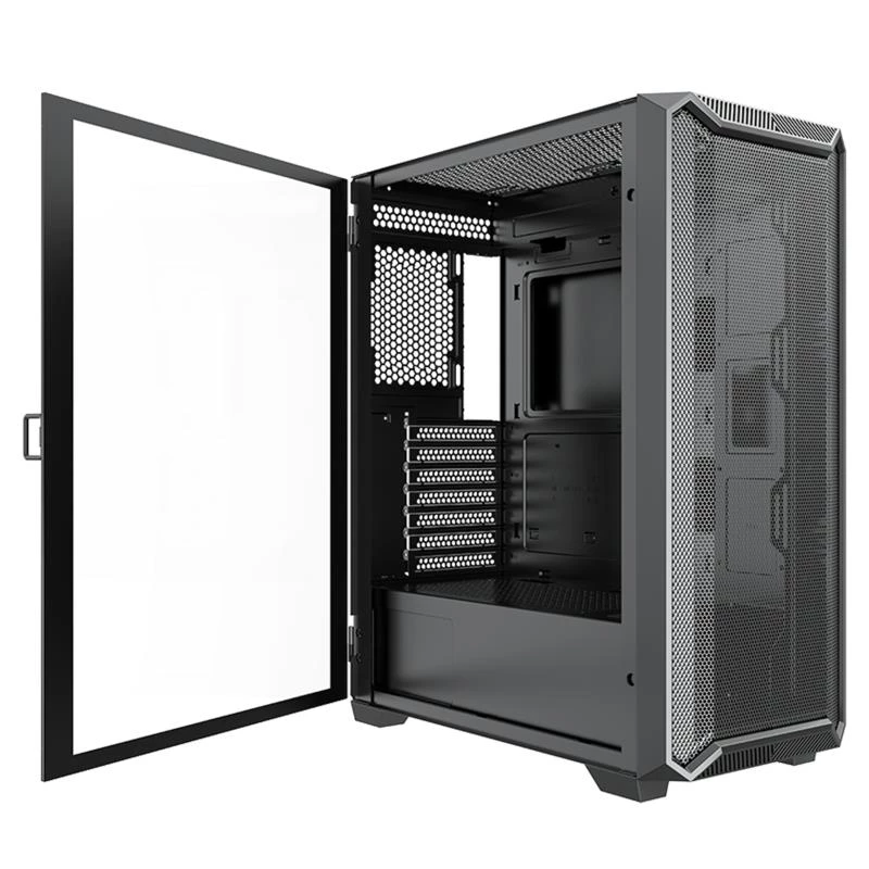 Korpusas|XILENCE|ATX/micro ATX/Mini-ITX|Juodas|Midi Tower|PC|XG161