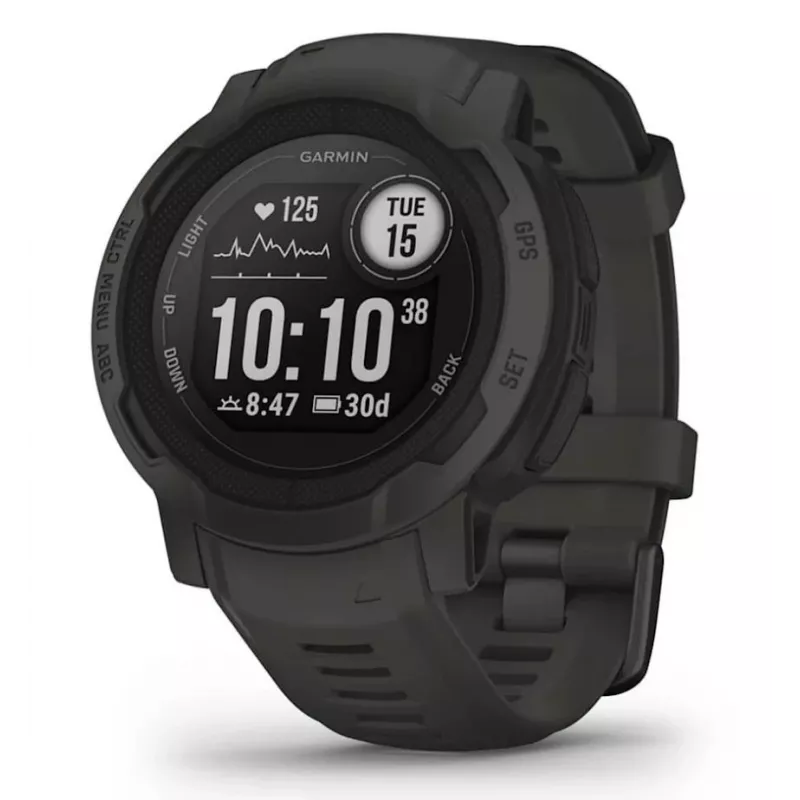 Garmin Instinct 2 2,29 cm (0,9 col.) MIP 45 mm skaitmeninis 176 x 176 pikselių grafitas GPS (palydovinis)