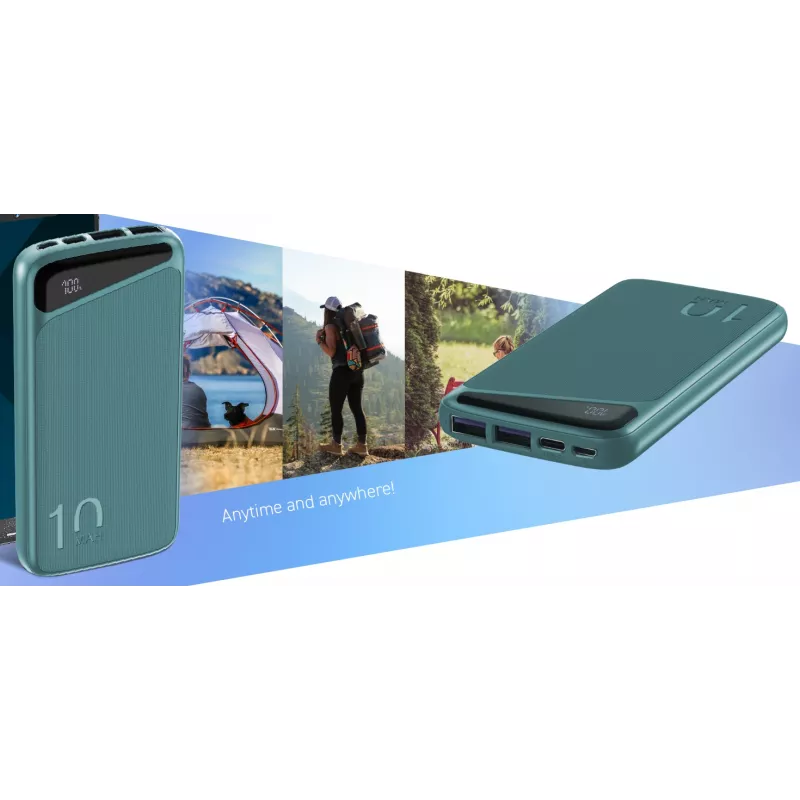 Navitel PWR10 MX ŽALIA išorinė baterija 10000 mAh