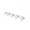 Kabelių valdymo skydas LANBERG AK-1205-S, 1U metalinis, 19 colių (48,3 cm), gylis 80 mm, pilkas
