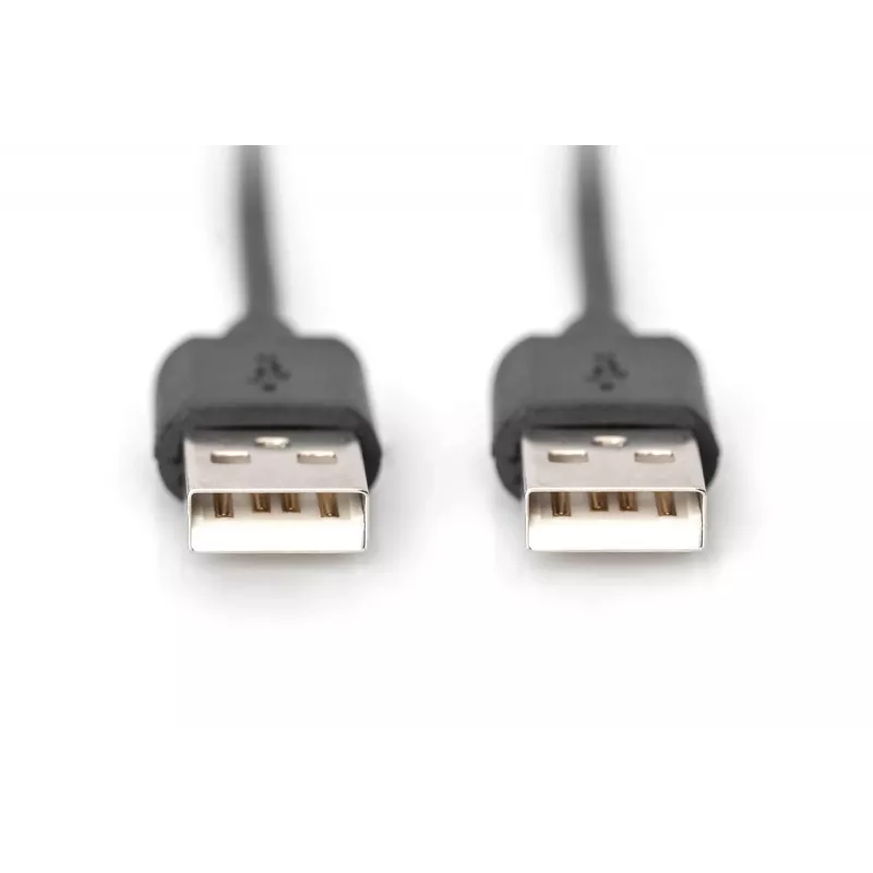 Assmann USB jungiamasis kabelis. A tipo M/M. 3,0 m. USB 2.0 suderinamas. UL. juodas (AK-300100-030-S)