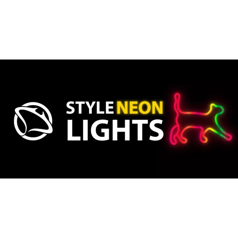 LED Neon Light MANTA SNL60RGB RGB spalvą keičianti juosta, lankstus dekoratyvinis apšvietimas