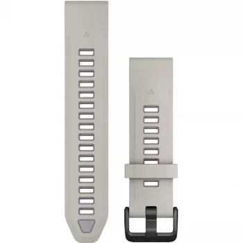 Garmin QuickFit laikrodžio dirželis 20 mm silikoninis Miglos pilkumo/Levandų (010-13391-03)