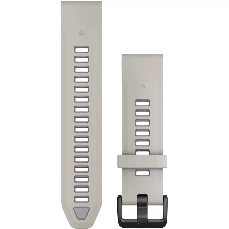 Garmin QuickFit laikrodžio dirželis 20 mm silikoninis Miglos pilkumo/Levandų (010-13391-03)