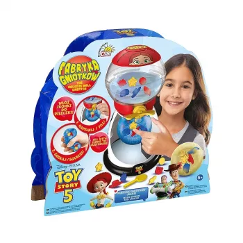 Mokomasis spaudomų kamuoliukų kūrimo rinkinys Cobi Toy Story 5 – modelis CHA-08513, amatų rinkinys minkštiems spaudomiems kamuoliukams gaminti