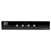 EATON TRIPPLITE 4 prievadų DisplayPort KVM jungiklis su garso kabeliais ir USB 3.0 SuperSpeed šakotuvu (B004-DPUA4-K)