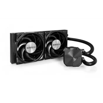 Montech HyperFlow Silent 240 procesoriaus „viskas viename“ skysčio aušintuvas 12 cm juodas 1 vnt.