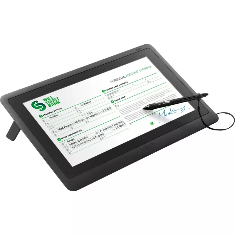 Interaktyvus rašiklio ekranas Wacom DTK1660EK0B 15,6 colio juodas