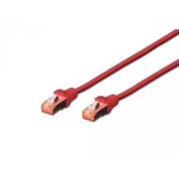 Tinklo kabelis Digitus CAT 6 S/FTP RJ-45 1 m raudonas
