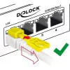Tinklo kabelis DeLOCK 85335 RJ-45 Cat6a 5m Baltas