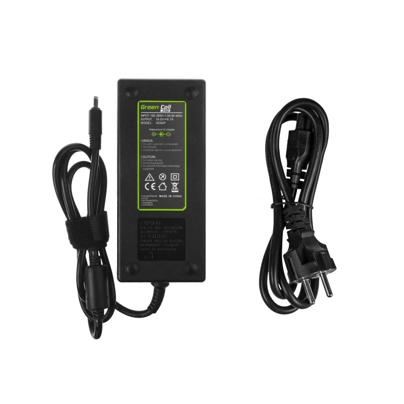 Maitinimo adapteris Green Cell AD84P Universal 130 W, Juoda, 153×65×37 mm