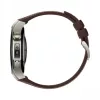 Išmanusis laikrodis HUAWEI WATCH 5 Classic 46 mm, 1,38 colio AMOLED 466×466, jutiklinis ekranas, GPS, sidabrinis korpusas, ruda juosta