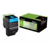 Lexmark 702C R tonerio kasetė 1 vnt. Originali Žydra