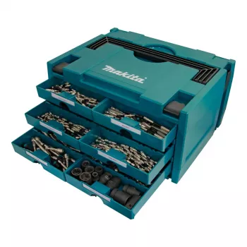 Makita MAKSTOR 3.6 Smulkių dalių dėžutė juoda, mėlyna