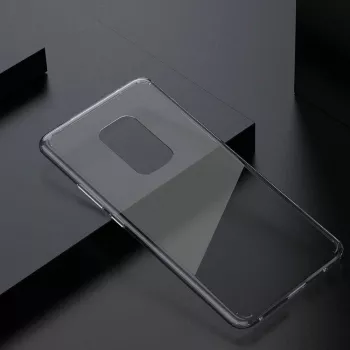 Apsauginis telefono dėklas Devia Shockproof Case, skirtas Mate 20 – juodas, smūgiams atsparus dangtelis