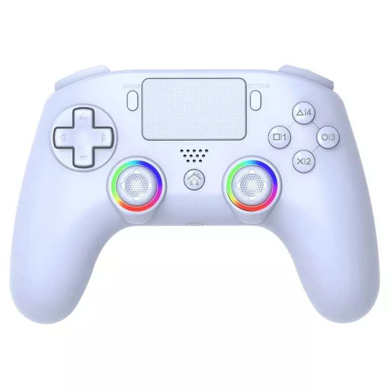 Žaidimų pultas Subsonic PS5 Wireless LED Controller White D-pad Home Options Share