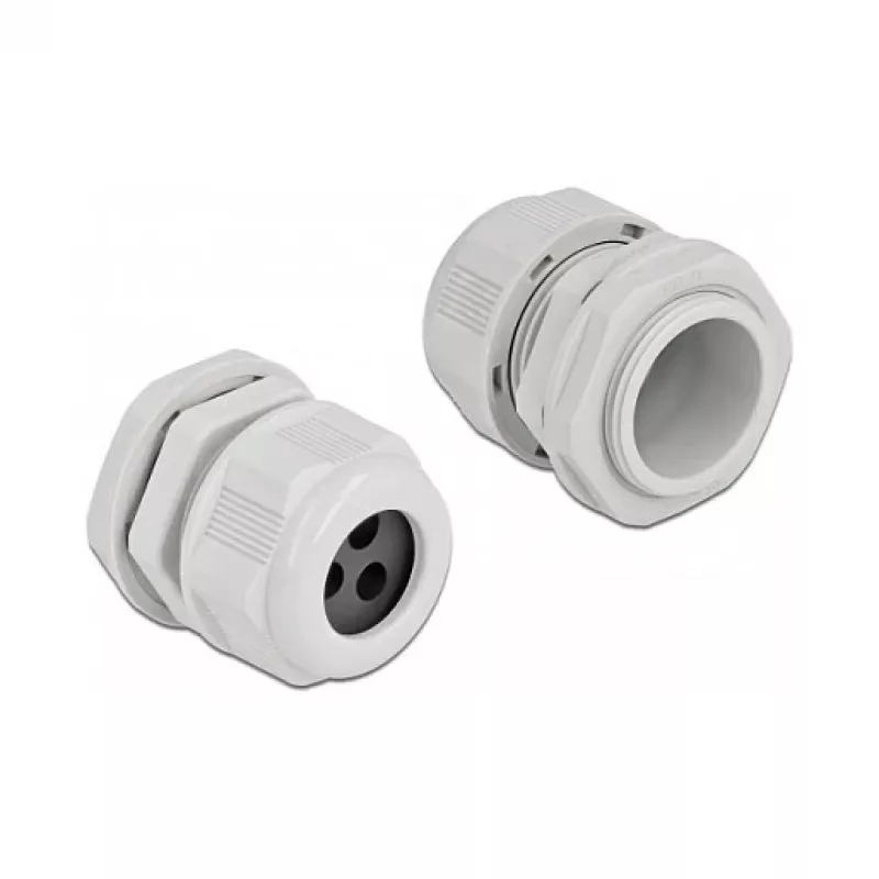 Kabelio sandariklis DeLOCK 60378 Pilkas Plastikinis 2 vnt.