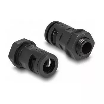 Kabelių apsauginė mova DeLOCK 60461 2 m x 10 mm juoda