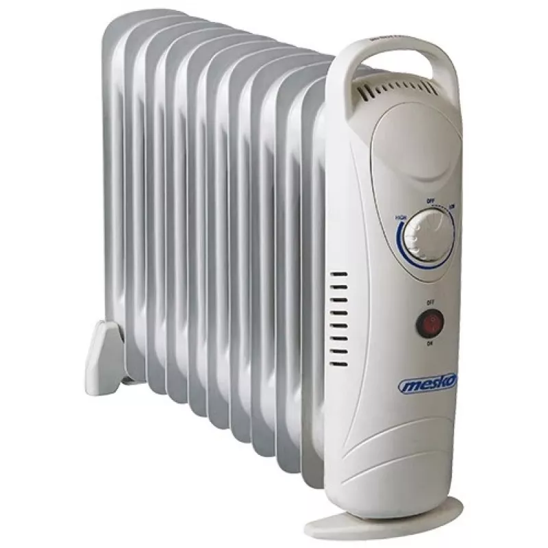 Mesko MS 7806 elektrinis patalpų šildytuvas Alyvinis elektrinis patalpų šildytuvas Vidaus Balta 1200 W
