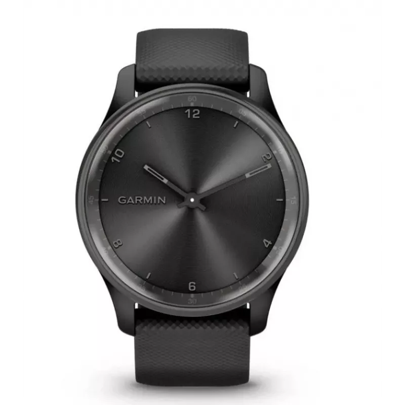 Garmin vivomove Trend LCD 40 mm Hybrid 254 x 346 pikseliai Liečiamas ekranas Juodas GPS (palydovas)