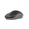 Belaidė optinė biuro pelė NATEC Toucan Office RF — ambidekstrinė, 1600 DPI, 3 mygtukai, ratukas, pilka/juoda
