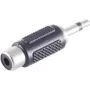 ShiverPeaks BS57030 laido jungtis 3,5 mm juoda nerūdijantis plienas kištukas/lizdas