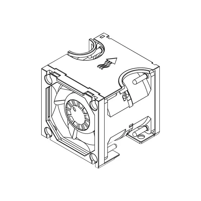 Aušinimo ventiliatoriaus modulio rinkinys Lenovo Performance Fan Option Kit, skirtas ThinkSystem V3 2U (MPN 4F17A82884)