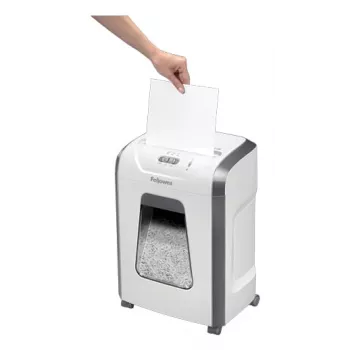 Fellowes 15C popieriaus smulkintuvas Kryžminis smulkinimas 22,4 cm Balta
