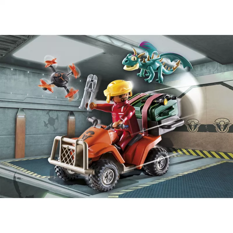 Dragons the Nine Realms Icaris Quad rinkinys Playmobil 71085