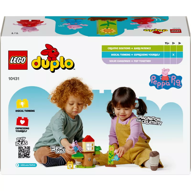 Lego 10431 Duplo Peppa Pig sodas ir medžio namelis